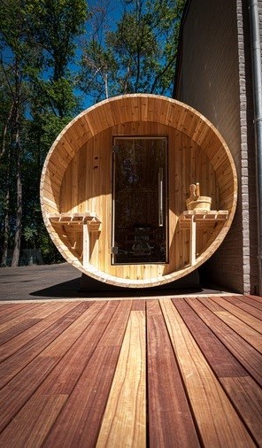 Sauna - Projet de wellness (GardenSKoncept) Sauna - Projet de wellness (GardenSKoncept)