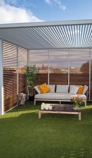 Pergola terrasse avec GardenSKoncept au Luxembourg
