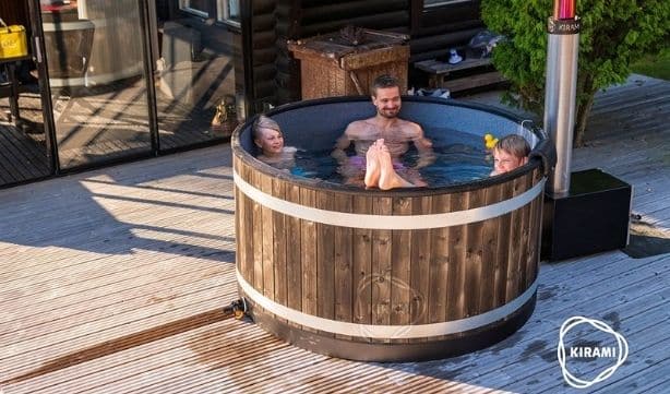 Hot tub en bois - Famille (GardenSKoncept)